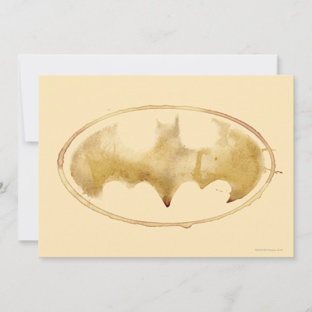 Carte Symbole de chaume de café (Devant)