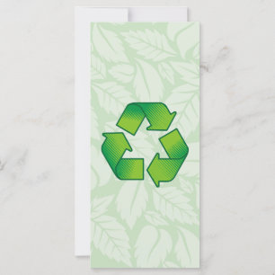 Carte Symbole de recyclage