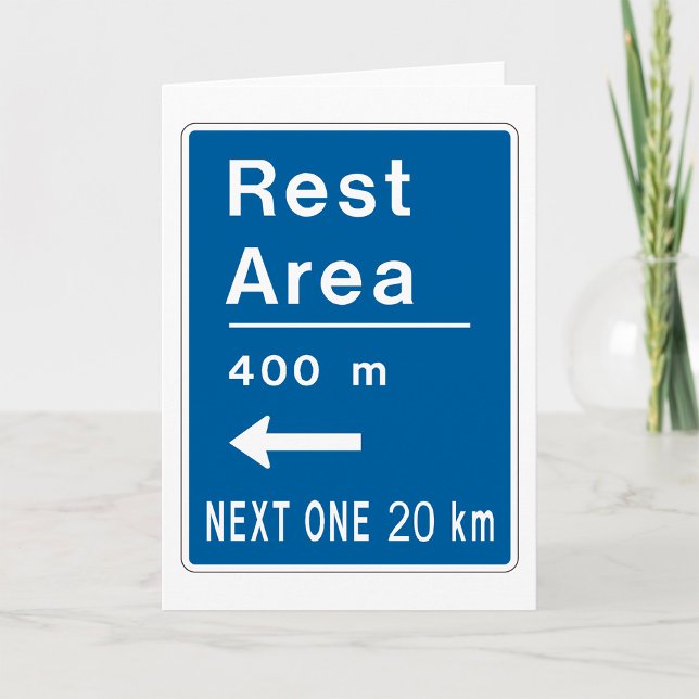 Carte Symbole du chemin de gauche de la zone de repos 40 (Créateur téléchargé)