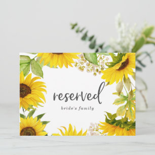 Carte Symbole du pays Sunflower Réservé