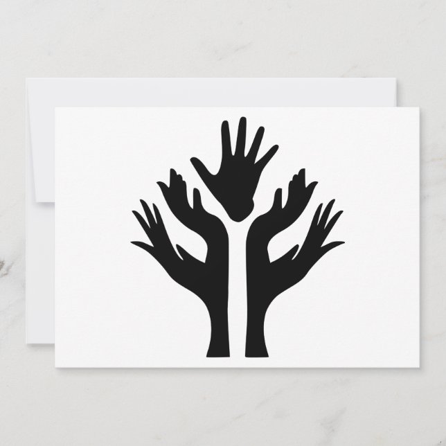 CARTE SYMBOLE LOGO DE L'UNITÉ DE GESTION DE LA PAIX (Devant)