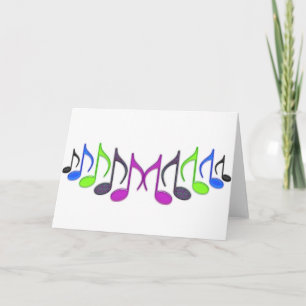Carte Symbole musical "M"