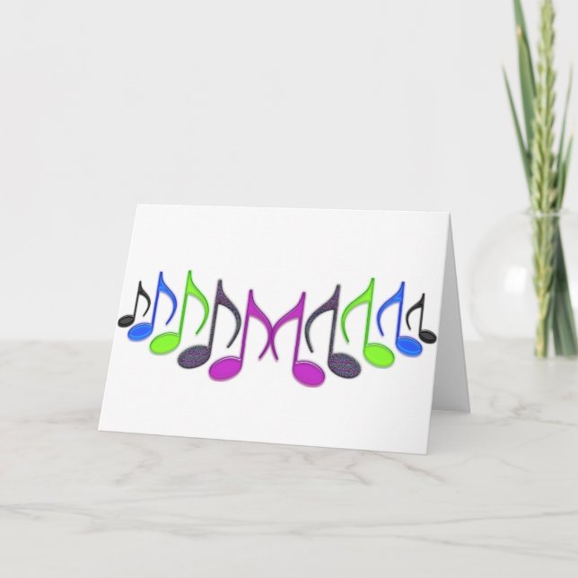 Carte Symbole musical "M" (Devant)