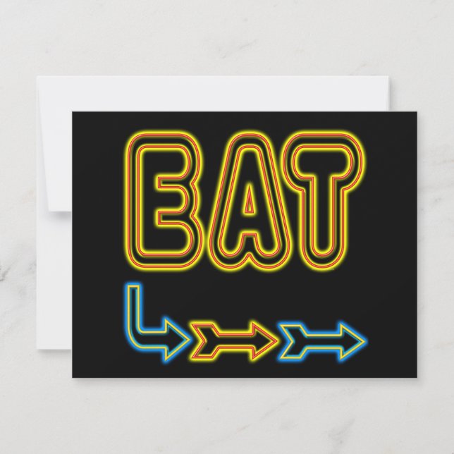 CARTE SYMBOLE NEON REMAT (Devant)