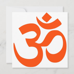 Carte Symbole Om indien
