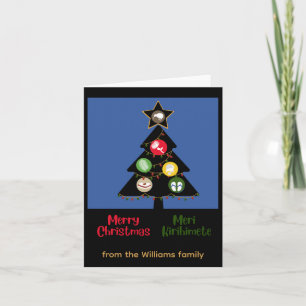 Carte Symboles de Noël néo-zélandais NZ Kiwi