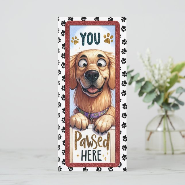 Carte Sympa French Golden Retriever (Debout devant)
