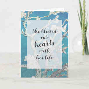 Carte Sympathie artistique Almond Blossom Van Gogh