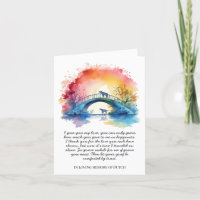 Carte Sympathie Chien Avec Poème Mémorial