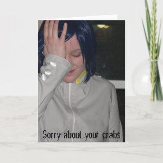 Carte Sympathie - Crabes