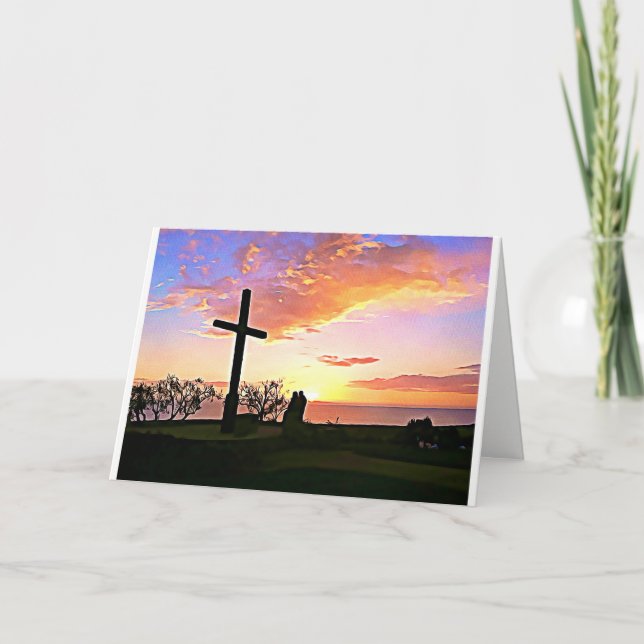 Carte Sympathie, Croix (Devant)