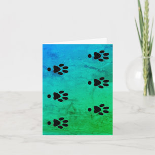 Carte Sympathie de chien par dalDesignNZ
