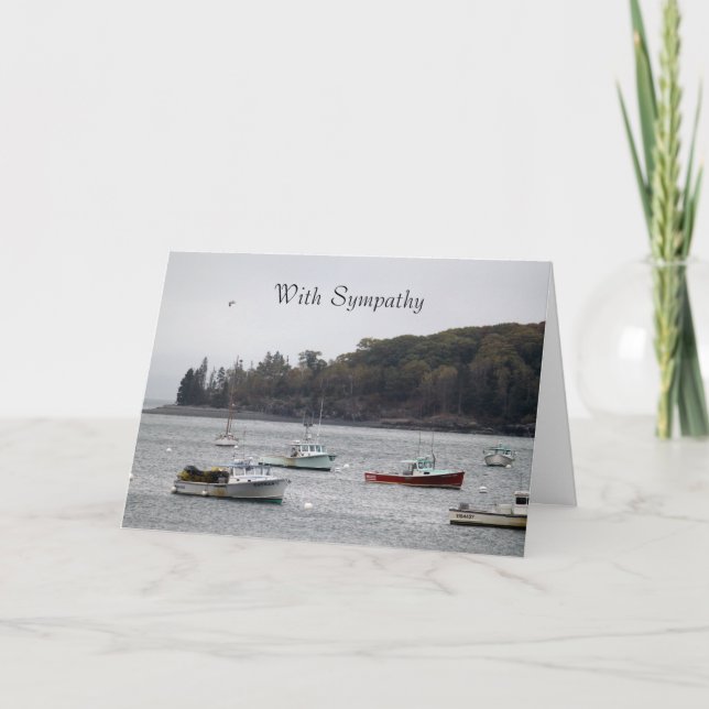 Carte Sympathie des bateaux de pêche (Devant)