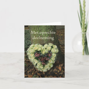 Carte sympathie des Pays-Bas - oprechte deelnememing