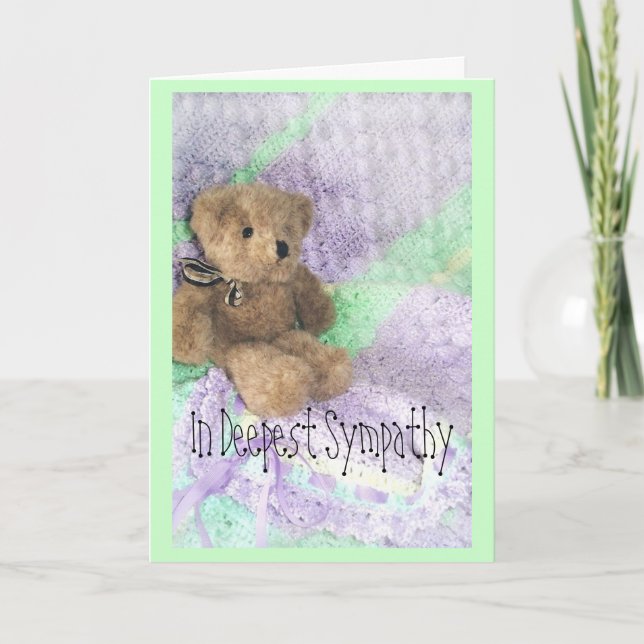 Carte Sympathie du bébé (Devant)