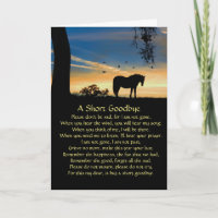 Sympathie du cheval avec le poème spirituel