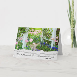 Carte Sympathie du jardin de Tulip