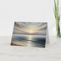 Sympathie du paysage marin Ocean Sunrise