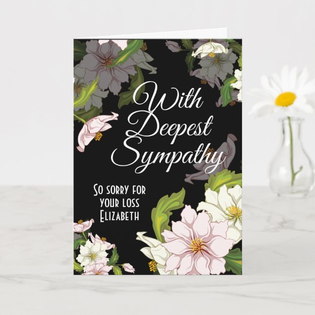 Carte Sympathie florale (Petite plante)