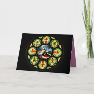Carte Sympathie/Jeudi Saint—Agonie dans le jardin