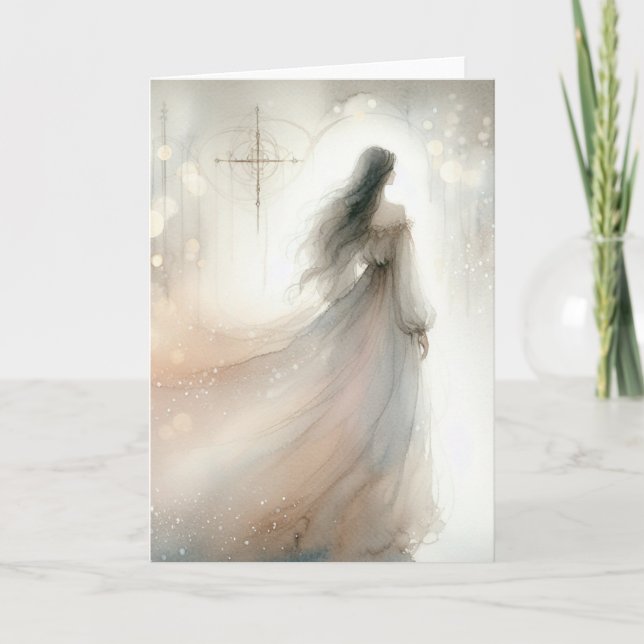 Carte Sympathie (la femme aimée) (Devant)