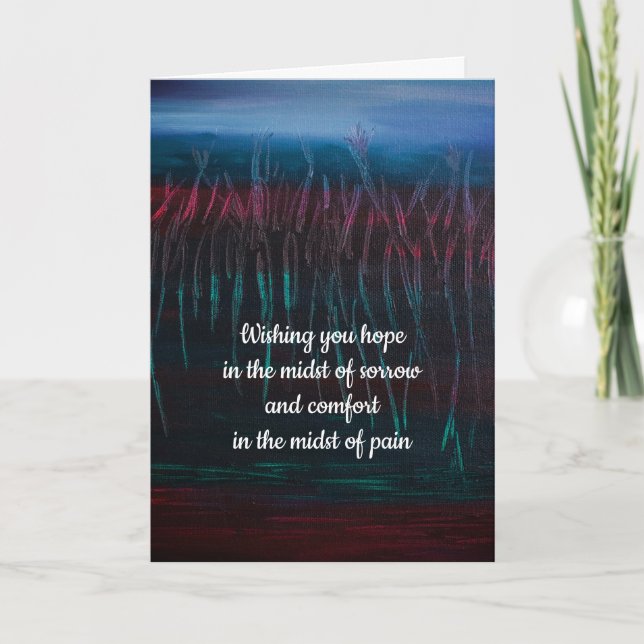 Carte Sympathie par dalDesignNZ (Devant)