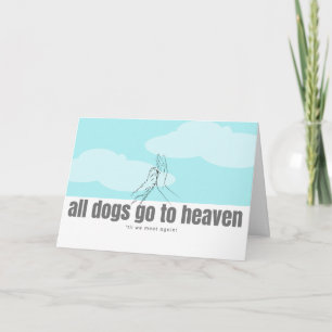 Carte Sympathie pour animal de compagnie