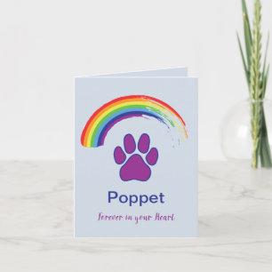 Carte Sympathie pour animal de compagnie