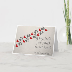 Carte Sympathie pour animal de compagnie
