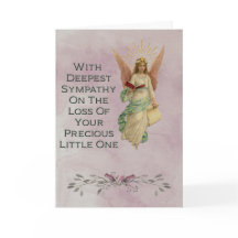 Sympathie pour la perte d'un bébé