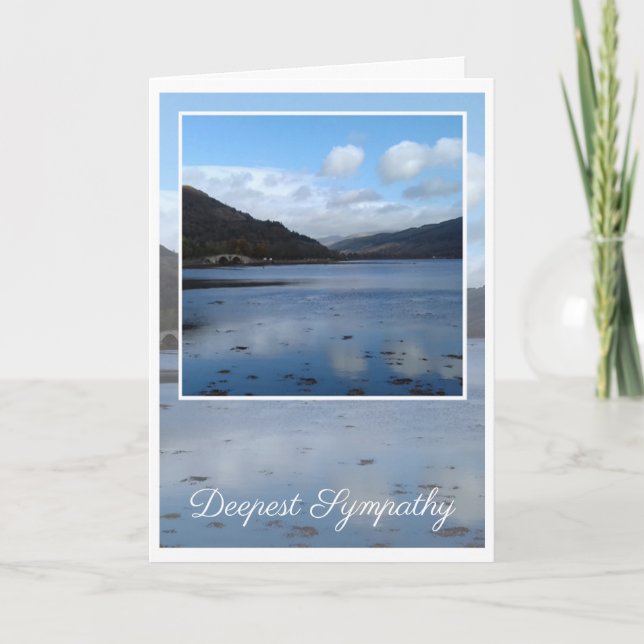 Carte Sympathie profonde, Inveraray, Écosse, (Devant)