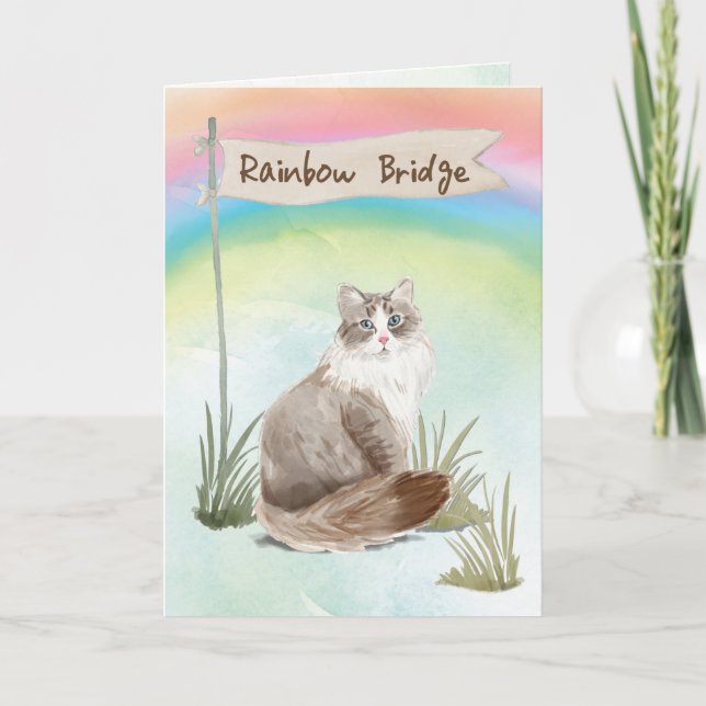 Carte Sympathie Sibérienne pour les animaux de compagnie (Devant)