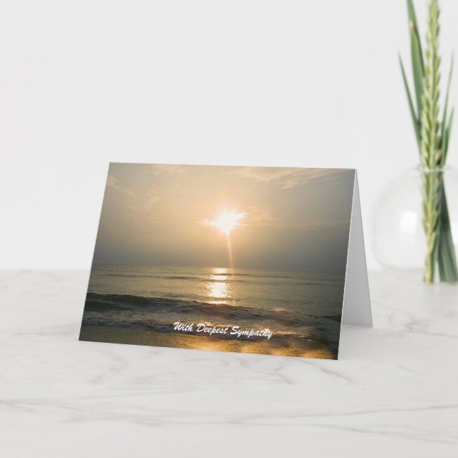 Carte Sympathie Sunrise (Devant)