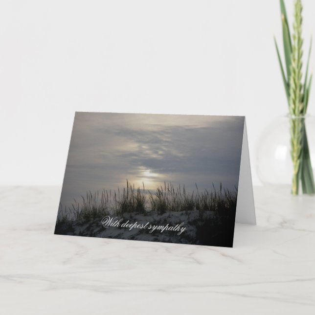 Carte Sympathie Sunset (Devant)