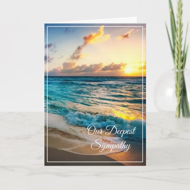 Carte Sympathie Sunset (Devant)