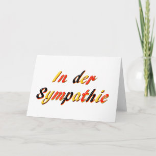 Carte Sympathy