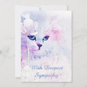 Carte Sympathy Cat