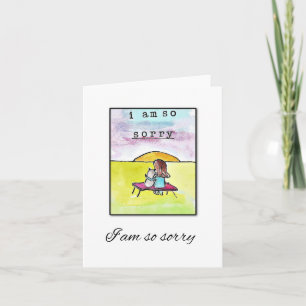Carte Sympathy Cat