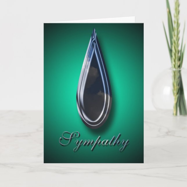 Carte Sympathy classique | Tristesse Pour Perte (Devant)