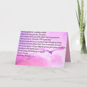 Carte Sympathy_ le plus profond