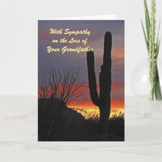 Carte Sympathy Loss (Devant)
