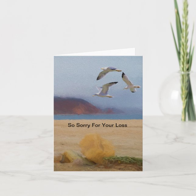 Carte Sympathy Seascape (Devant)