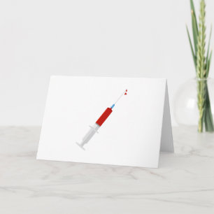 Carte Syringe sanglant
