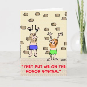 Carte système d'honneur des prisonniers