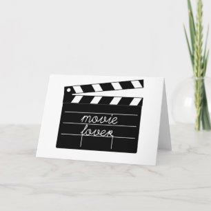 Carte T-shirt d'amant de film