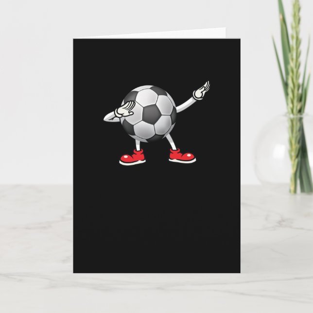 Carte T-shirt de football avec dabbing Enfants Garçons D (Devant)