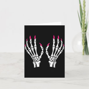 Carte T-shirt drôle de costume d'Halloween squelette som