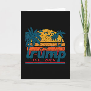 Carte T-shirt drôle Trump Golfe de nous Amérique Est 202
