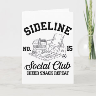 Carte T-shirt Women Sideline Social Club Soccer Mom Game