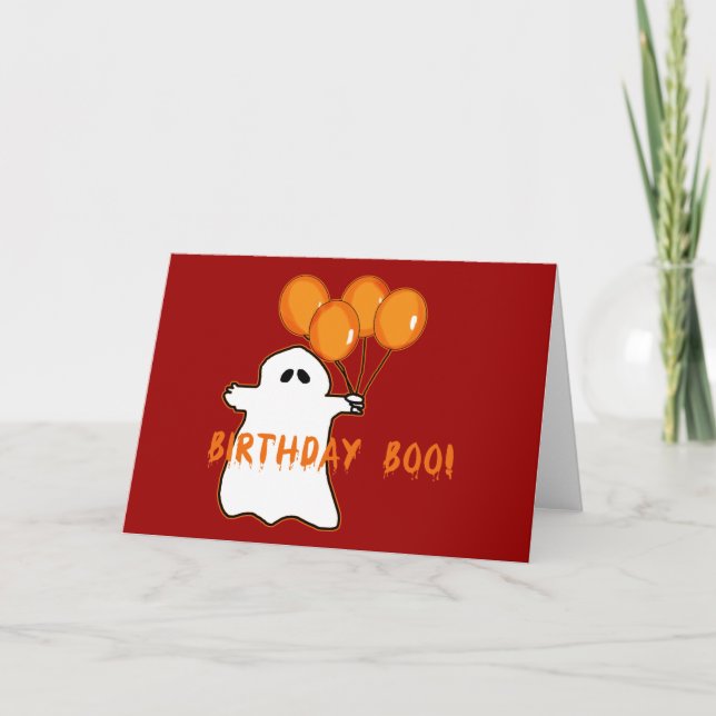 Carte T-shirts et cadeaux d'anniversaire d'Halloween (Devant)